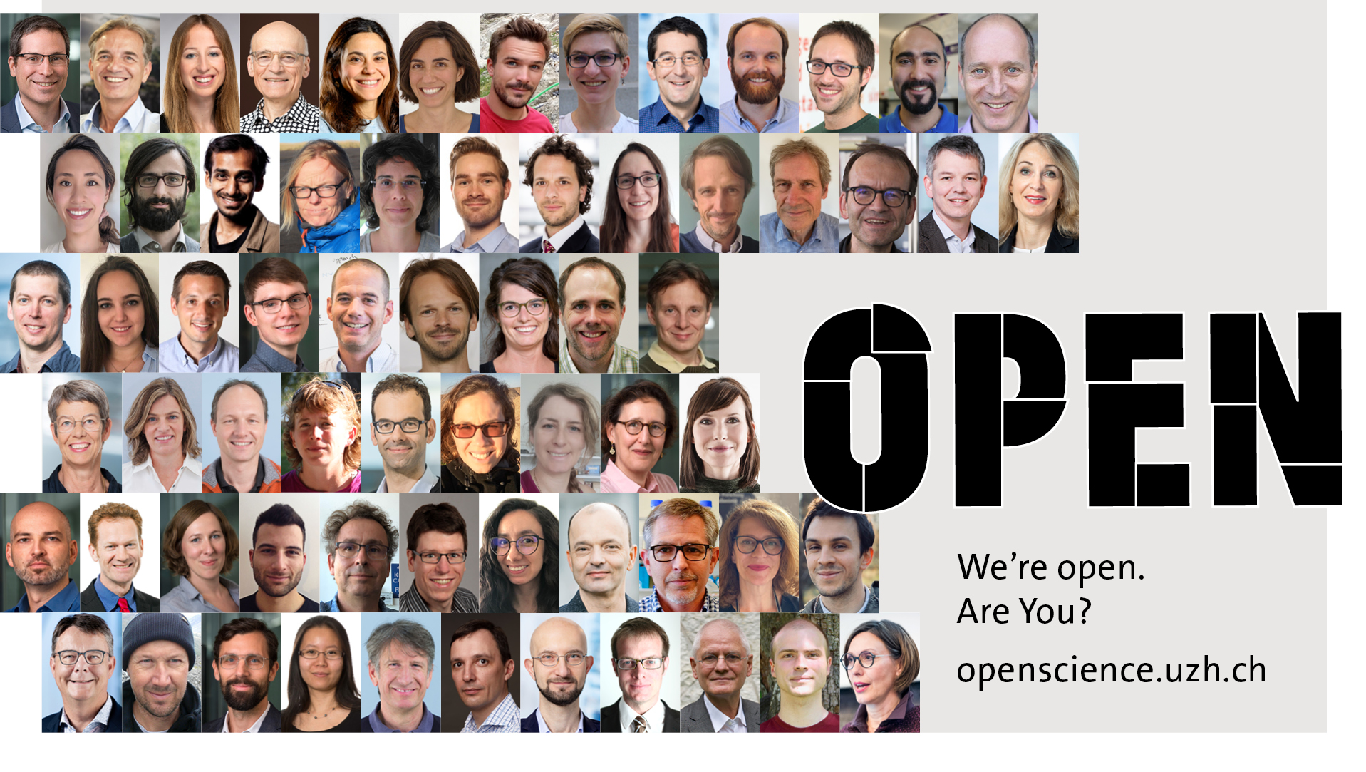 We're Open. Are you? OA Kampagne. Kampagne We 're open. Are you? UZH Forschende unterstützen Open Access.